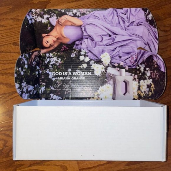 Ariana Grande God is a Woman Fan Box. **BOX ONLY**  ** FREE DANGEROUS WOMAN CD** - Picture 1 of 4